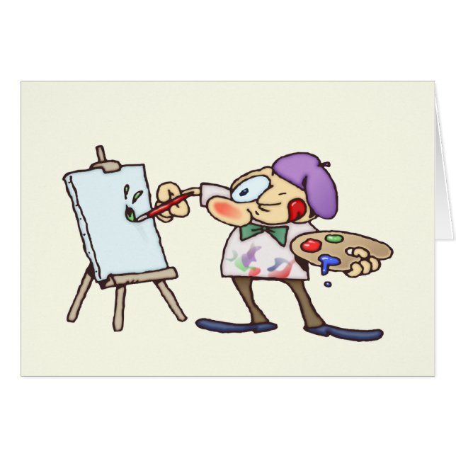 Cartão Artista (Frente Horizontal)