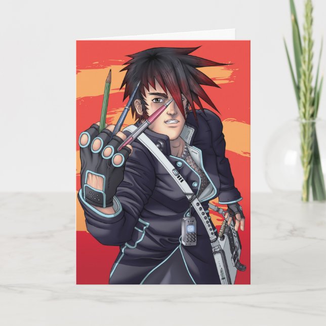 Cartão Artista de Manga (Frente)