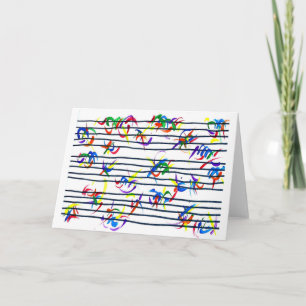 Cartão Artista do Autismo Candy Waters