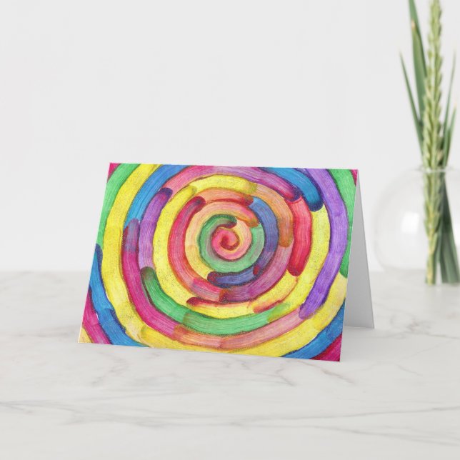 Cartão Artista do Autismo Candy Waters (Frente)