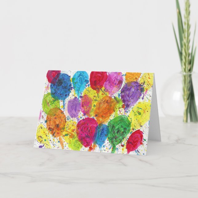 Cartão Artista do Autismo Candy Waters (Frente)