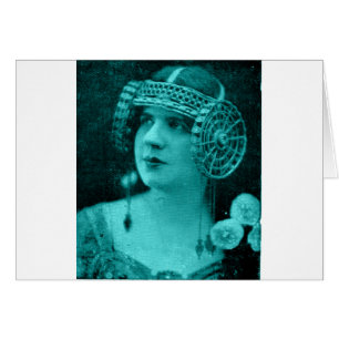 Cartão Artista francês Mme. Tessandra, 1929