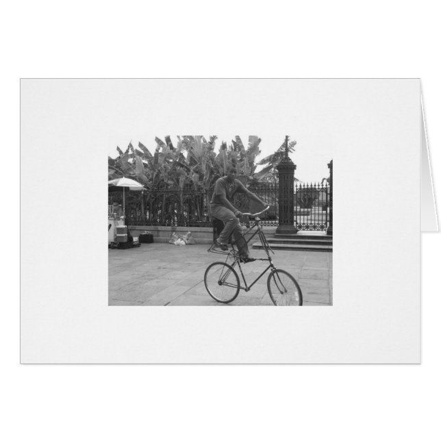 Cartão Artista Jackson Square (Frente horizontal)