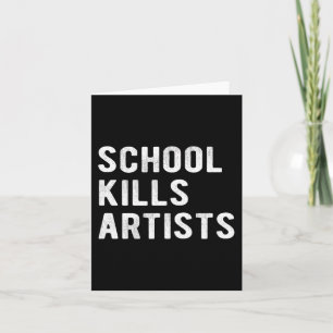 Cartão Artistas de Matares Escolares