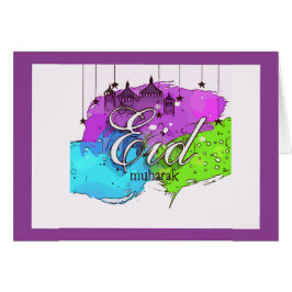 Cartão artìstica projetado