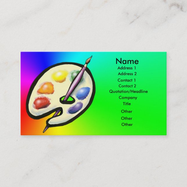 Cartão Artístico (Frente)