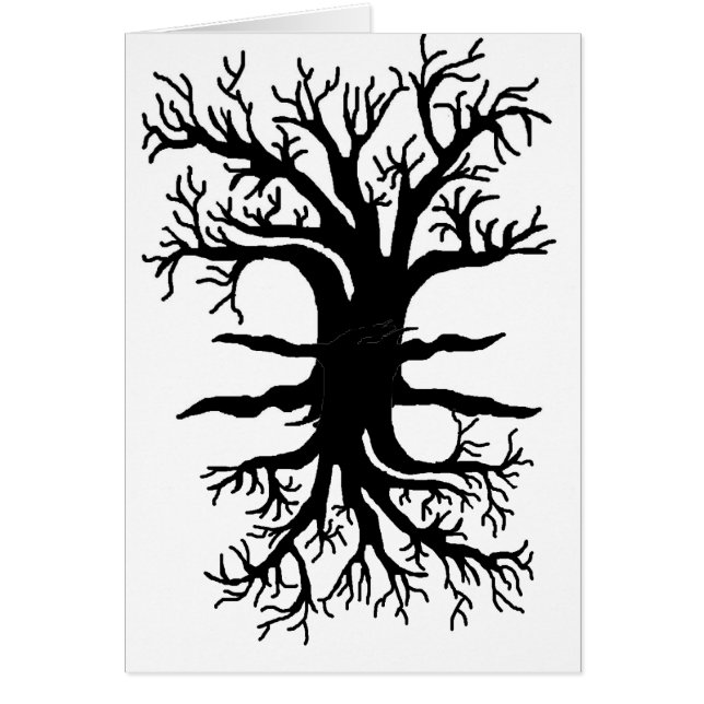 Cartão árvore (Frente)