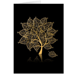 Cartão Árvore da árvore genealógica