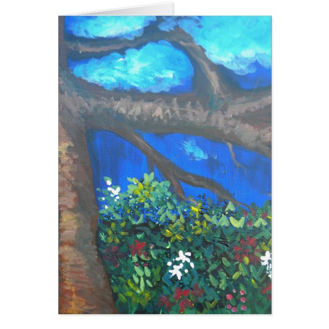 Cartão Árvore da sabedoria (Frente)