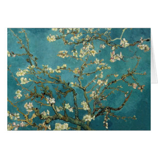 Cartão Árvore de Amêndoa Brilhante - Van Gogh