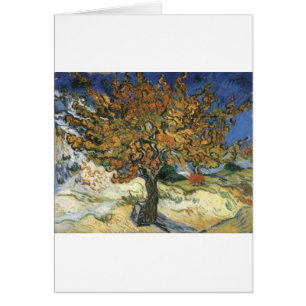 Cartão Árvore de amora por van Gogh
