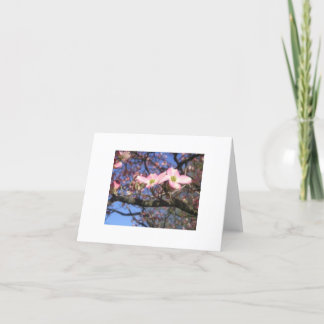 Cartão Árvore de Dogwood Notecard