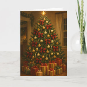 Cartão Árvore de Natal
