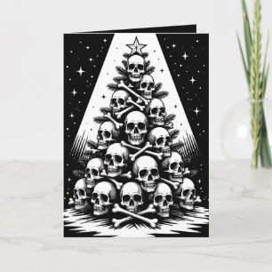 Cartão Árvore de Natal Gótica V