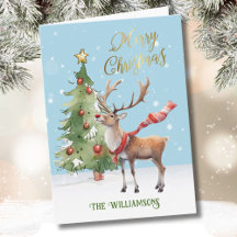 Árvore de Nernas de Aquarela bem vestida de na mod