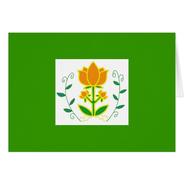 Cartão Árvore de vida (Frente Horizontal)