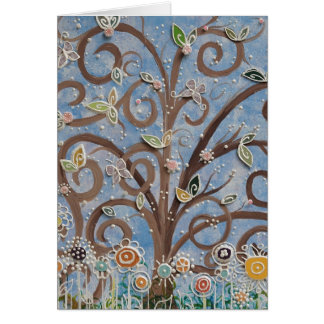 Cartão Árvore de vida