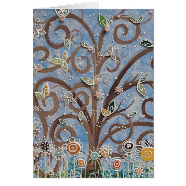 Cartão Árvore de vida (Frente)