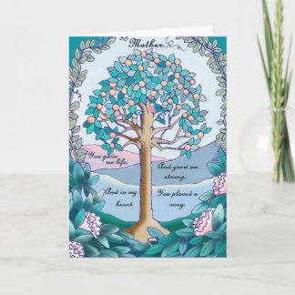 Cartão Árvore de vida