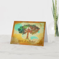 Árvore de vida com placa de doves