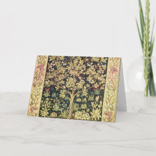 Cartão Árvore de William Morris do Pre-Raphaelite do