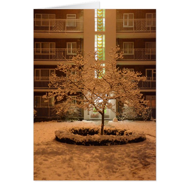 Cartão Árvore Deco (Frente)