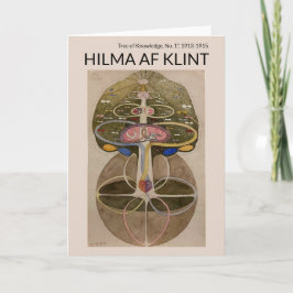 Cartão Árvore do Conhecimento Nº1, Hilma af Klint
