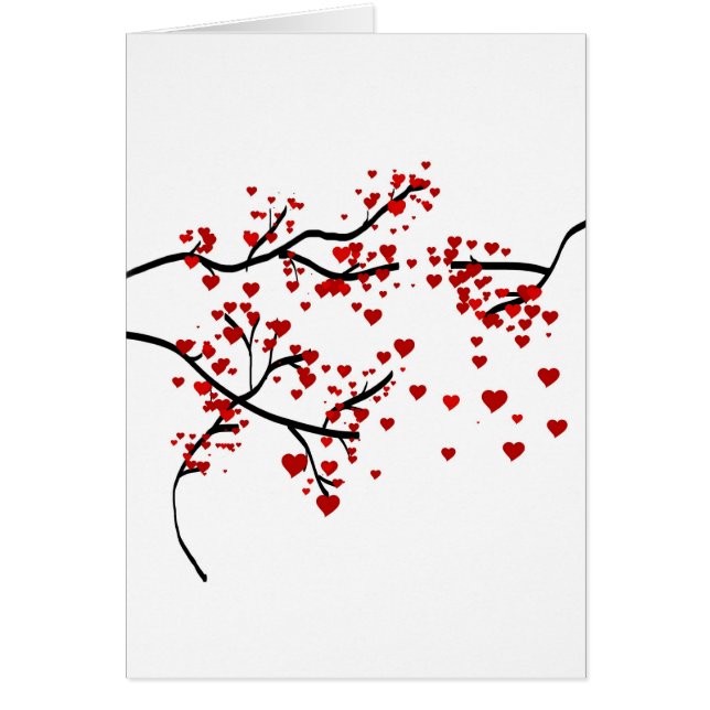 Cartão Árvore do Coração (Frente)