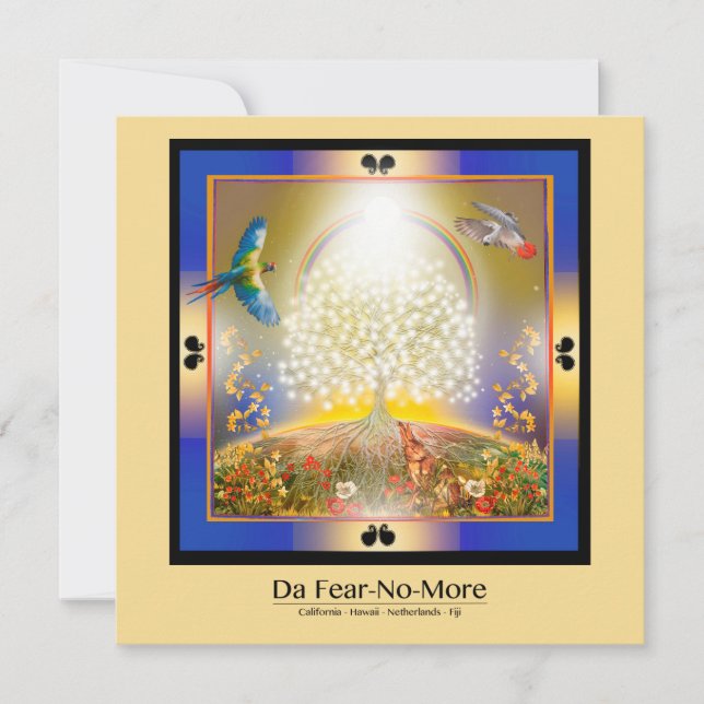 Cartão Árvore do Excelente (Frente)