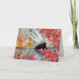 Cartão Árvore falena