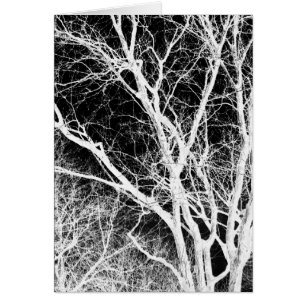 Cartão árvore fantasma