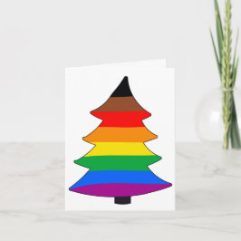 Cartão Árvore Holigay do Orgulho de Filadélfia (QPOC)
