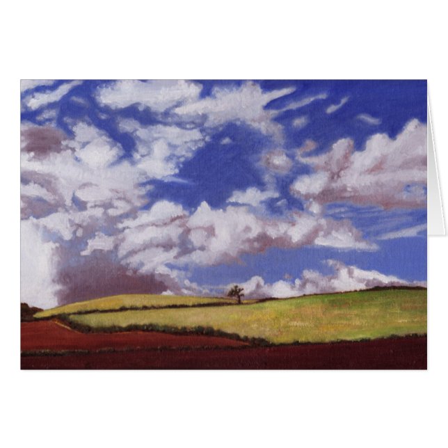 Cartão Árvore solitária 2012 (Frente Horizontal)