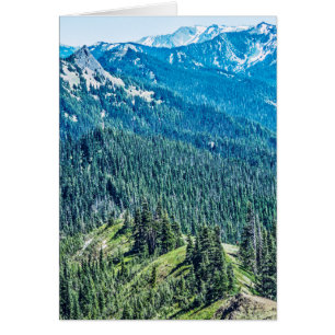 Cartão Árvores e seringas