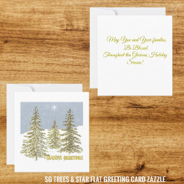 Cartão Árvores SG e Estrela