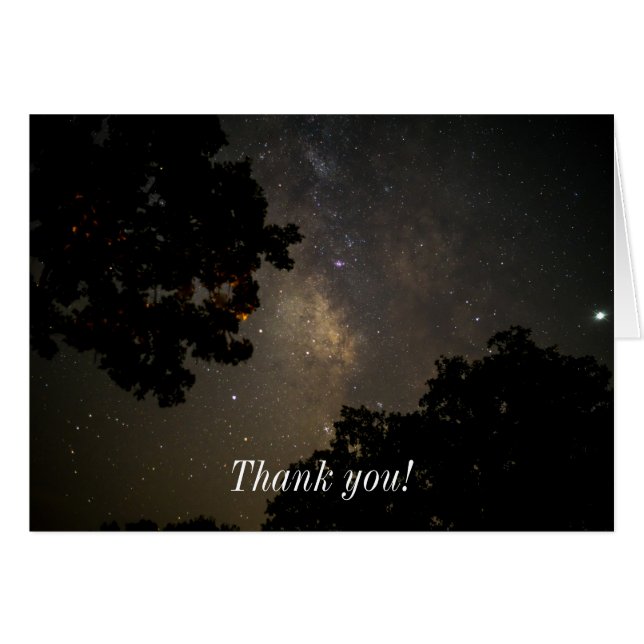 Cartão Árvores Via Látea (Frente horizontal)