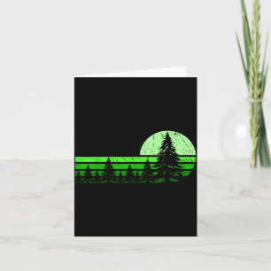 Cartão Árvores Vida Selvagem Natureza Floresta Fantasia d