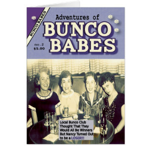 Cartão As Aventuras de Bunco Babes #2 Purple Edition