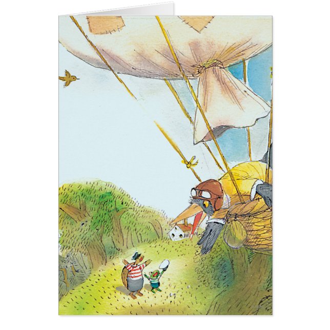 Cartão As aventuras de Ted, de Ed e de Caroll (Frente)