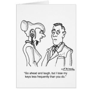 Cartão As chaves são brincos