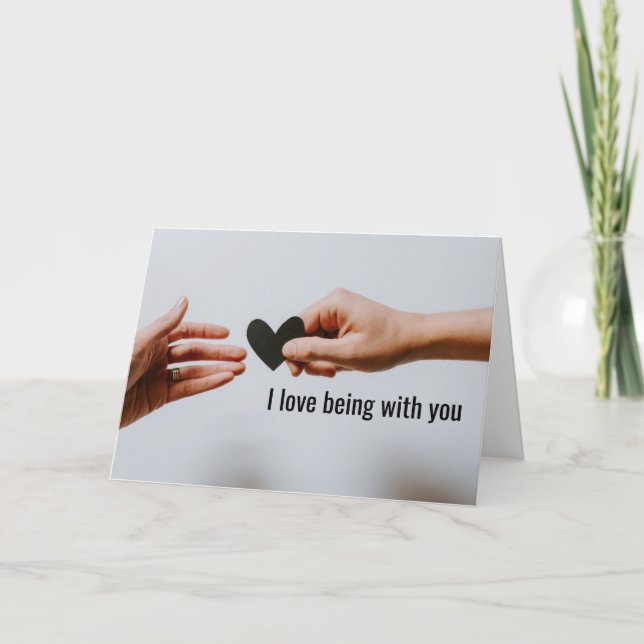 Cartão As coisas não ficam melhores que isso (Frente)