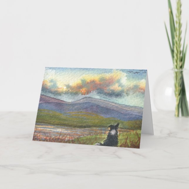 Cartão As Colinas estão chamando (Frente)