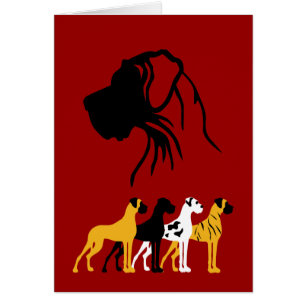 Cartão As cores básicas do Dane