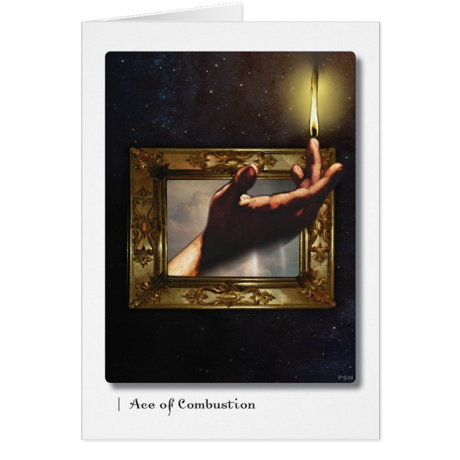 Cartão Ás da combustão (Frente)