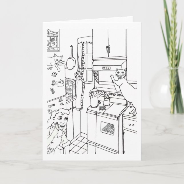 Cartão As fervuras do pote sobre (Frente)