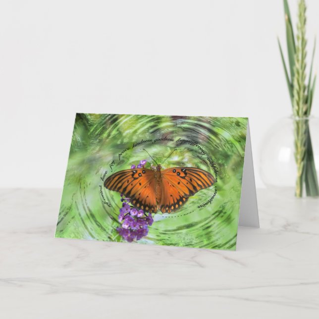 Cartão As Frutas do Espírito (Frente)