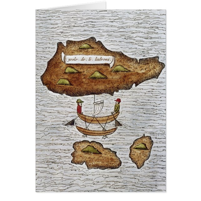 CARTÃO AS ILHAS DE LADRONE (Frente)