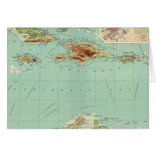 Cartão As Índias Ocidentais 2