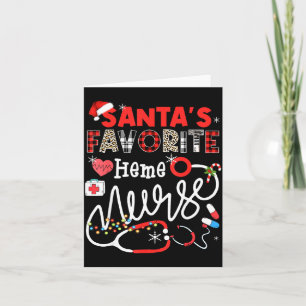 Cartão As Luzes de Natal da Enfermeira Heme Favorita do P