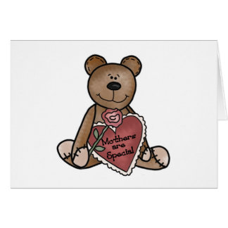 Cartão As mães do urso de ursinho são t-shirt e presentes